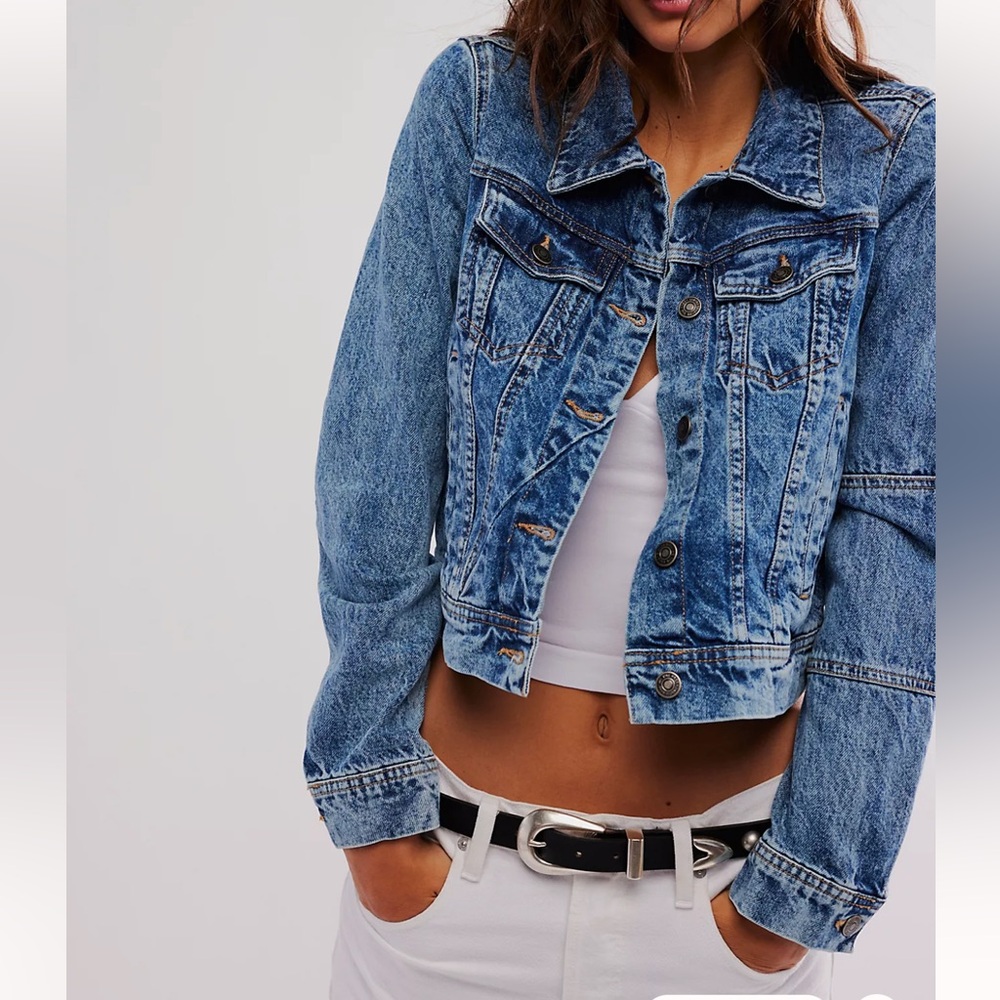 free people Rumours Denim Jacket